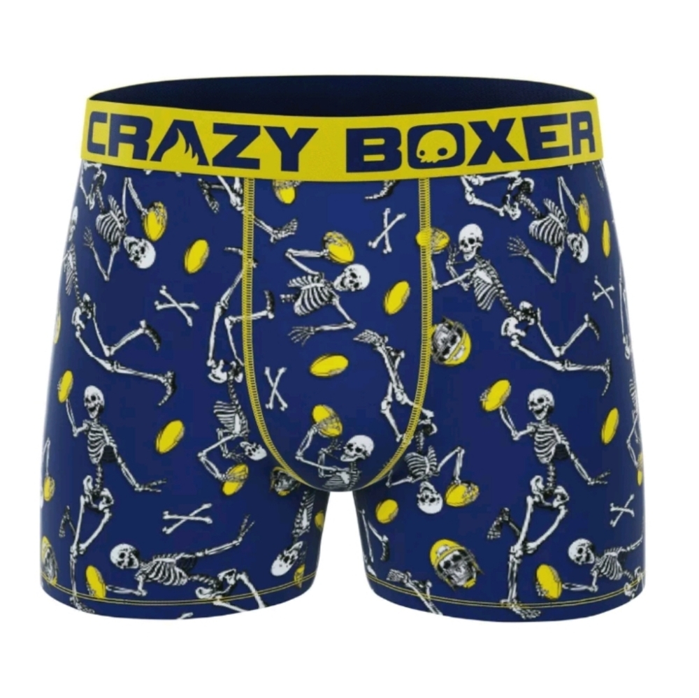 Crazy Boxer Briefs, Halloween Skeleton, Basketball